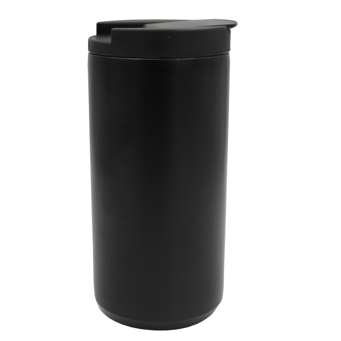 Anti-slip Tumbler - 380ml Black Coffee Tumbler